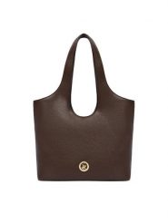 Beverly Hills Polo Club Torebka C-BHPC-L-020-08 Brązowy. Brązowe torebki klasyczne Beverly Hills Polo Club, bez wzorów, z materiału, bez dodatków. Za 199.99 zł.
