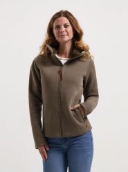 TRAVELIN' Kurtka polarowa w kolorze brązowym rozmiar: 3XL. Brązowe kurtki Travelin', xl, bez wzorów, z polaru, bez kaptura. Za 239.99 zł.