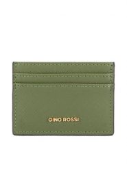 Gino Rossi Portfel QYL0023 Zielony. Zielone portfele Gino Rossi, bez wzorów, z materiału. Za 39.99 zł.