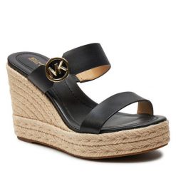 Espadryle MICHAEL Michael Kors. Czarne espadryle MICHAEL Michael Kors, bez wzorów, bez obcasa. Za 519.99 zł.