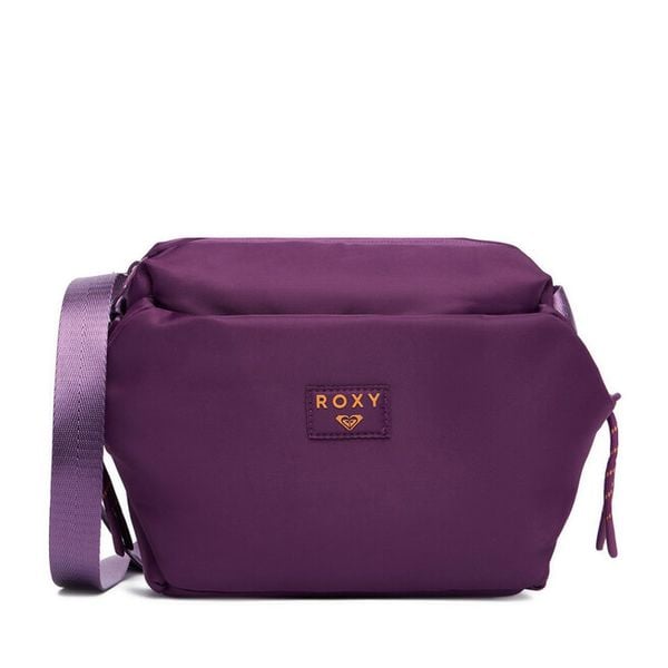 Torebka Roxy. Fioletowe listonoszki Roxy, bez wzorów, bez dodatków. Za 69.99 zł.