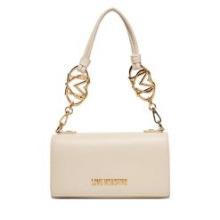 Torebka LOVE MOSCHINO. Brązowe torebki klasyczne Love Moschino, bez wzorów, klasyczne, bez dodatków. Za 689.99 zł.