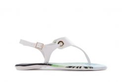 Sandały Dijean 261 985 Whit Palm Trees, Biały, Guma - 39. Białe sandały Dijean, bez wzorów, z gumy, klasyczne, bez obcasa, bez zapięcia. W wyprzedaży za 17.10 zł.