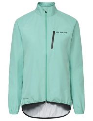 Kurtka damska Drop Jacket III. Szare kurtki Vaude, bez wzorów, z materiału, bez kaptura, rowerowe. Za 542.20 zł.