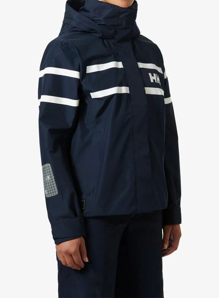 Kurtka damska Helly Hansen W Salt Inshore Jacket. Niebieskie kurtki Helly Hansen, m, bez wzorów, z materiału, bez kaptura. Za 999.00 zł.