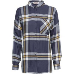 Koszula w kratę, długi rękaw bonprix jagodowy w kratę. Koszule marki QUECHUA. Za 49.99 zł.