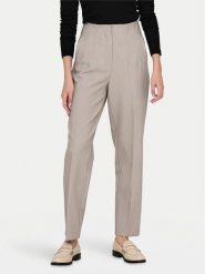 ONLY Chinosy Raven 15298565 Beżowy Regular Fit. Brązowe spodnie materiałowe ONLY, bez wzorów, z syntetyku. Za 169.99 zł.