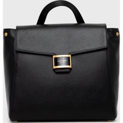Kate Spade plecak skórzany damski kolor czarny mały gładki. Czarne plecaki Kate Spade, bez wzorów, do ręki, bez dodatków. Za 2,079.90 zł.