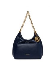 MICHAEL Michael Kors Torebka Indie 32S6A50C6L Granatowy. Niebieskie torebki klasyczne MICHAEL Michael Kors, bez wzorów, ze skóry, bez dodatków. Za 1,049.00 zł.