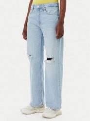 Tommy Jeans Jeansy Mia DW0DW21282 Niebieski Relaxed Fit. Niebieskie jeansy Tommy Jeans, bez wzorów, z bawełny. Za 309.99 zł.