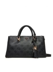 Guess Torebka Tisha HWPD77 64060 Czarny. Czarne torebki klasyczne Guess, z aplikacjami, ze skóry, bez dodatków. Za 489.99 zł.