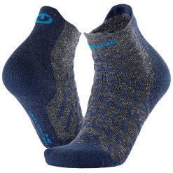 Skarpety trekkingowe dla doroslych Therm-ic Trekking UltraCool Linen Ankle. Niebieskie skarpetki THERM-IC, bez wzorów, z elastanu. Za 120.00 zł.