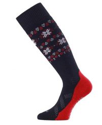Skarpety narciarskie uniseks Lasting FWI 993 Merino 85%. Czarne skarpetki LASTING, bez wzorów, z dzianiny. Za 116.00 zł.
