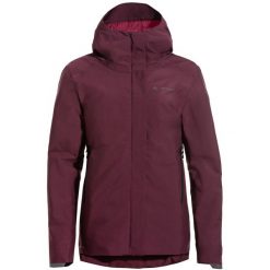 Kurtka przeciwdeszczowa damska VAUDE Cyclist Warm. Czerwone kurtki Vaude, m, bez wzorów, z materiału, bez kaptura. Za 996.45 zł.