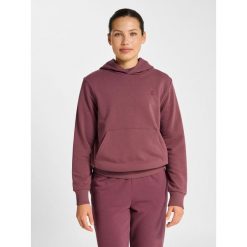 Bluza damska z kapturem Hummel Pulse. Czerwone bluzy z kapturem Hummel, na zimę, bez wzorów, z kapturem. Za 210.00 zł.