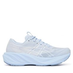 Buty do biegania Asics. Niebieskie buty do biegania ASICS, bez wzorów, bez zapięcia, do biegania. Za 659.99 zł.