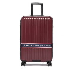 Walizka średnia Beverly Hills Polo Club. Czerwone walizki Beverly Hills Polo Club, średnie. Za 359.99 zł.