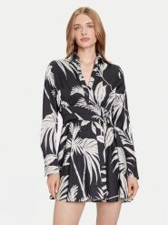 Guess Sukienka koktajlowa W5YK00 WF1T2 Zielony Regular Fit. Zielone sukienki Guess, xxl, z aplikacjami, z syntetyku, wizytowe, bez kołnierzyka, bez ramiączek. Za 459.99 zł.