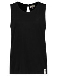 Eight2Nine Top w kolorze czarnym rozmiar: M. Czarne topy Eight2Nine, m, bez wzorów, bez kołnierzyka, bez ramiączek. Za 32.45 zł.