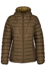 Trespass Bartush - damska lekka kurtka puchowa Dark Olive. Zielone kurtki 2117 OF SWEDEN, na zimę, l, bez wzorów, z puchu, bez kaptura. Za 408.99 zł.