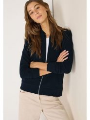 Cecil Kardigan w kolorze granatowym rozmiar: XL. Niebieskie swetry Cecil, xl, bez wzorów, bez ramiączek. Za 198.10 zł.