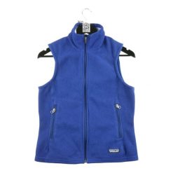 Second life – Kurtka polarowa Synchilla dla kobiet – Jak nowa. Niebieskie kurtki Patagonia, bez wzorów, z polaru, sportowe, bez kaptura. Za 253.76 zł.