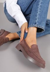 Brązowe Mokasyny Vices z Ozdobną Wstawką Akelie. Brązowe mokasyny Born2be, z aplikacjami. Za 74.99 zł.