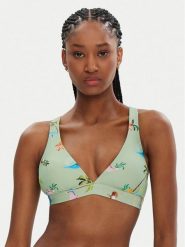 Seafolly Góra od bikini Isla Palm 31514MF216 Zielony. Zielone bikini Seafolly, bez wzorów, z syntetyku. Za 209.99 zł.