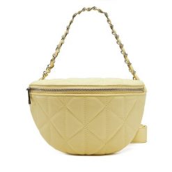 Torebka DeeZee. Żółte torebki klasyczne DeeZee, bez wzorów, klasyczne, bez dodatków. Za 119.99 zł.