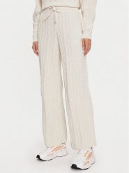 Adidas Spodnie dzianinowe JN7658 Écru Regular Fit. Spodnie materiałowe adidas, bez wzorów, z dzianiny. Za 289.99 zł.