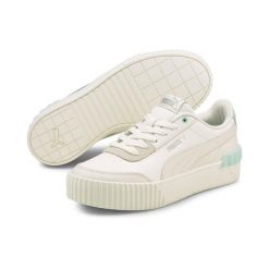 Buty Sportowe Damskie Puma CARINA LIFT 37303113 r 38. Białe buty treningowe Puma, bez wzorów, z materiału, bez zapięcia, trekkingowe. Za 195.99 zł.
