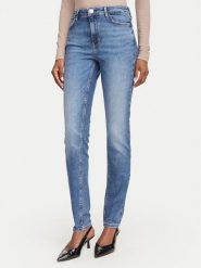 Guess Jeansy W6YA46 D1538 Niebieski Skinny Fit. Niebieskie jeansy Guess, z aplikacjami, z bawełny. Za 434.99 zł.