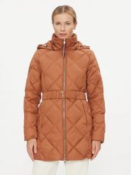 Tommy Hilfiger Kurtka puchowa Elevated WW0WW40326 Brązowy Regular Fit. Brązowe kurtki Tommy Hilfiger, na zimę, xs, bez wzorów, z puchu, bez kaptura. Za 849.99 zł.