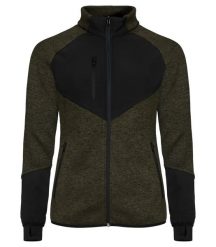 Clique Haines Women Kurtka polarowa z softshellem – Fog green. Zielone kurtki przejściowe sportowe CLIQUE, xl, bez wzorów, z dzianiny, bez kaptura. Za 279.50 zł.