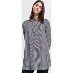 Długa bluzka z wiskozy - Biały. Bluzki marki Reserved. Za 79.99 zł.