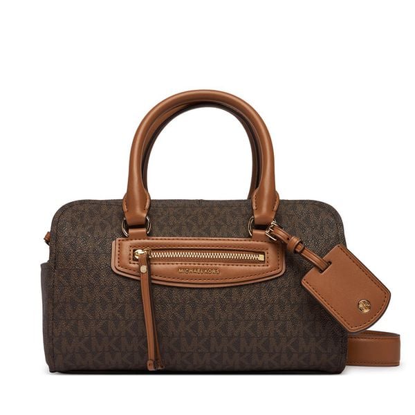 Torebka MICHAEL Michael Kors. Brązowe torebki klasyczne MICHAEL Michael Kors, bez wzorów, bez dodatków. Za 683.99 zł.