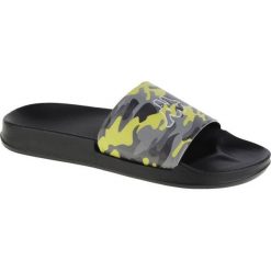 Klapki Kappa Fantastic Ca Sandals 243123CA-1133 czarne. Czarne klapki Kappa, bez wzorów, z materiału, sportowe, bez obcasa, bez zapięcia. Za 99.00 zł.