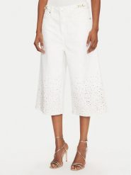 MET Kuloty M10 138PT Biały Wide Leg. Białe jeansy MET, m, bez wzorów, z bawełny. Za 499.99 zł.