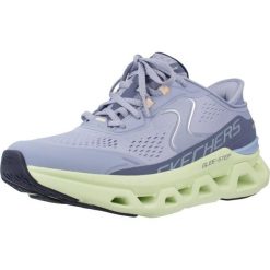 Buty SKECHERS SLIP-INS GLIDE STEP ALTUS Niebieski. Niebieskie buty do biegania Skechers, bez wzorów, z materiału, bez zapięcia, do biegania. Za 445.99 zł.