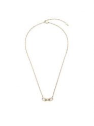 Fossil Naszyjnik JF04523710 Złoty. Żółte naszyjniki Fossil, z tworzywa sztucznego, metalowe. Za 189.99 zł.