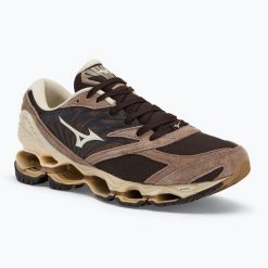 Buty Mizuno Wave Prophecy LS. Brązowe buty do biegania Mizuno, bez wzorów, bez zapięcia, do biegania, mizuno wave. Za 669.99 zł.