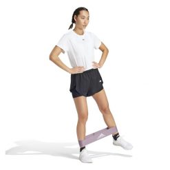Spodenki treningowe fitness cardio damskie ADIDAS. Szorty sportowe adidas, bez wzorów, na fitness i siłownię. Za 199.99 zł.