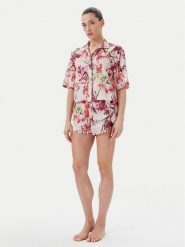 Guess Koszula O5GX11 WH9C2 Kolorowy Regular Fit. Koszule Guess, m, z aplikacjami, z syntetyku, bez kołnierzyka, bez ramiączek. Za 239.99 zł.