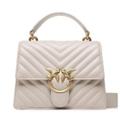 Torebka PINKO. Szare torebki klasyczne Pinko, bez wzorów, klasyczne, bez dodatków. Za 1,049.00 zł.