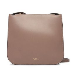 Torebka Furla. Brązowe listonoszki Furla, bez wzorów, bez dodatków. Za 1,369.00 zł.