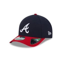 Czapka baseballowa 9forty MLB Braves PLYR REP MC OTC. Białe czapki z daszkiem New Era, bez wzorów, z materiału, klasyczne. Za 174.00 zł.