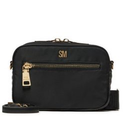 Torebka Steve Madden. Czarne listonoszki Steve Madden, bez wzorów, bez dodatków. Za 289.99 zł.