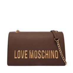 Torebka LOVE MOSCHINO. Brązowe torebki klasyczne Love Moschino, bez wzorów, klasyczne, bez dodatków. Za 949.99 zł.