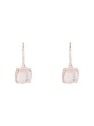 DIAMOND & CO Złote kolczyki "Hobart" z diamentami rozmiar: onesize. Różowe kolczyki Diamond & Co, z diamentem, złote. Za 2,435.99 zł.