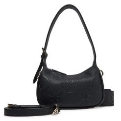 Torebka Valentino. Czarne torebki klasyczne Valentino, bez wzorów, klasyczne, bez dodatków. Za 259.99 zł.